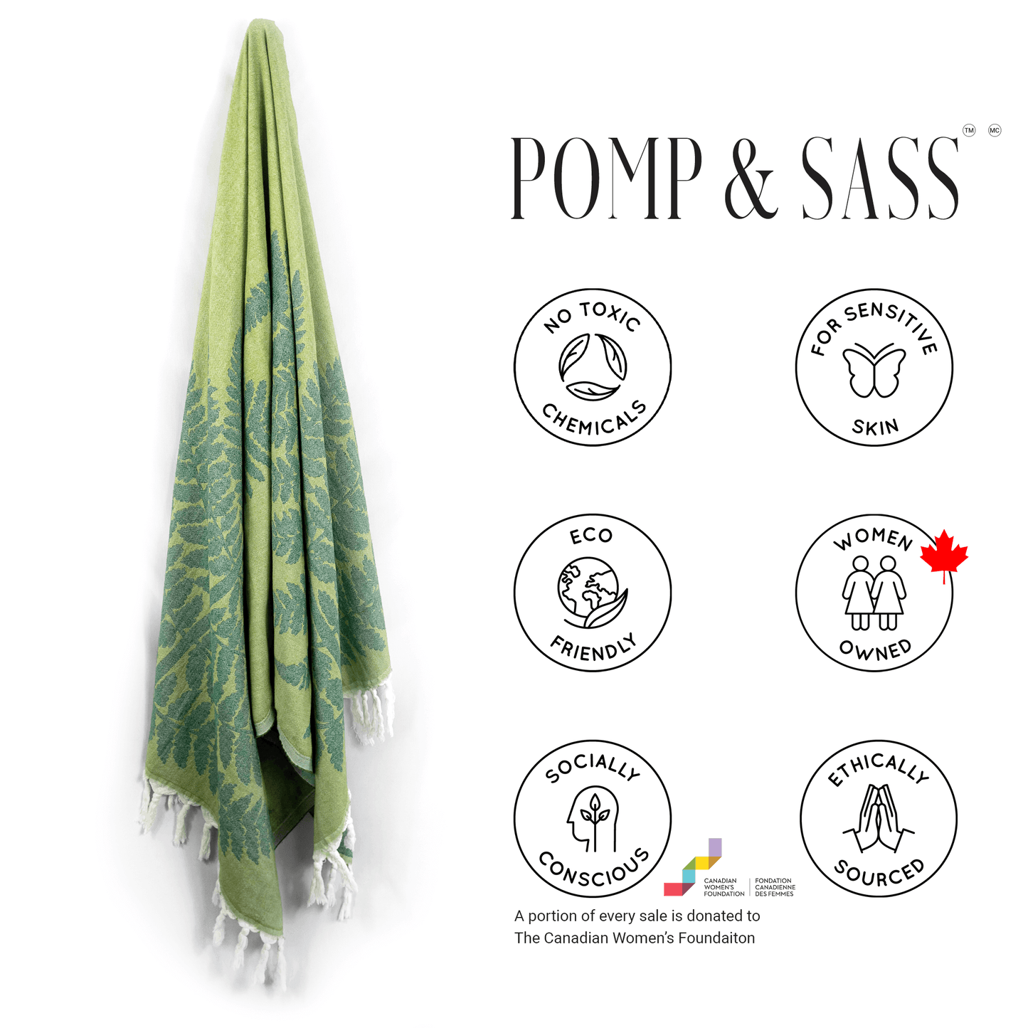 Turkish Towel | Single Set | Green