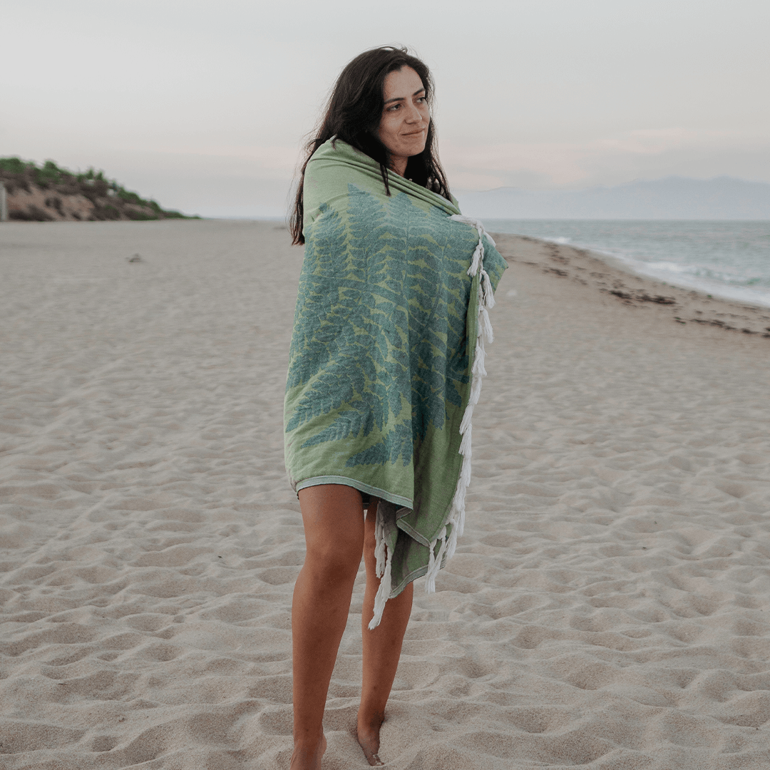 Turkish Towel | Body Towel | Green